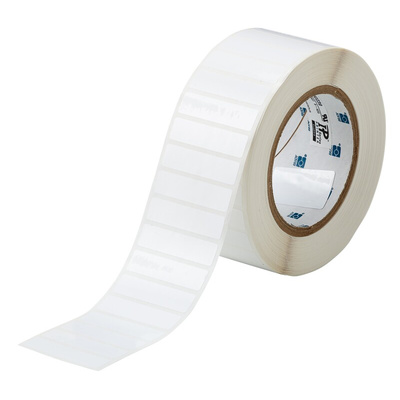 Brady B-423 on White Label Printer Labels, 12.7mm Label Length