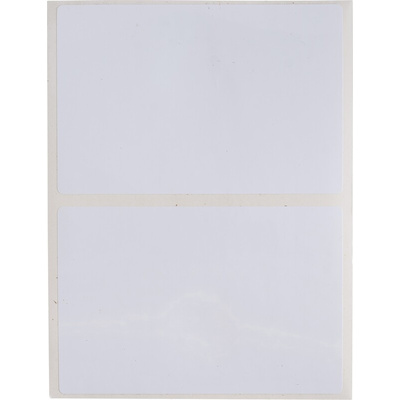 Brady B-434A Metallised Polyester on Silver Label Printer Labels, 50.8mm Label Length