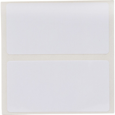 Brady B-483A Polyester on White Label Printer Labels, 25.4mm Label Length