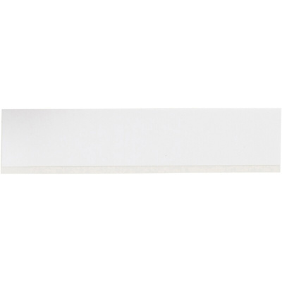 Brady B-595 Vinyl Black on White Label Printer Tape, 6.4 m Length, 6.35 mm Width