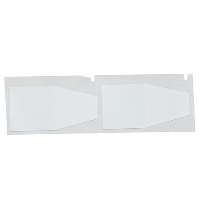 Brady B-483A Polyester on Transparent/White Label, 25.4 mm Width