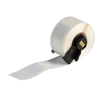 Brady B-483A Polyester on Transparent/White Label, 25.4 mm Width