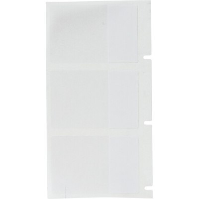 Brady B-417 Black on Transparent/White Label Printer Label, 38.1 mm Width