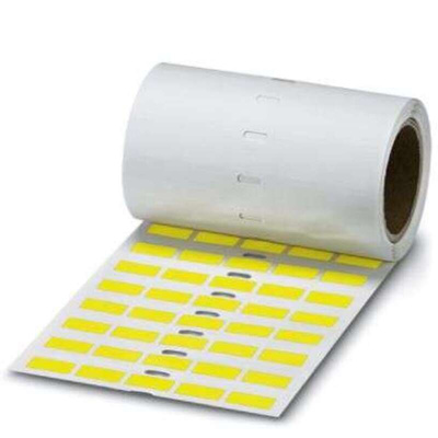 Phoenix Contact 5X8)R YE, EML (17 on Yellow Label, 8 m Length, 17.5 mm Width