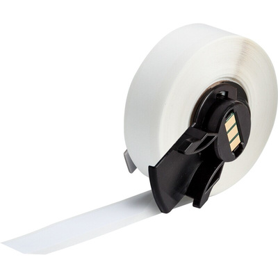 Brady B-422 Black on White Cable Labels, 12.70 mm Width, 12.7mm Label Width