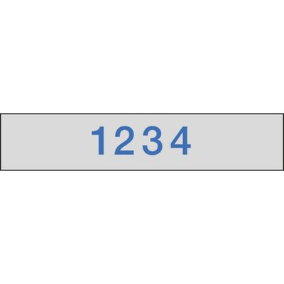 Brother Blue on Clear Label Printer Tape, 8 m Length, 12 mm Width