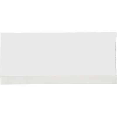 Brady B-499 Nylon Cloth Black on White Label Printer Tape, 4.88 m Length, 9.53 mm Width