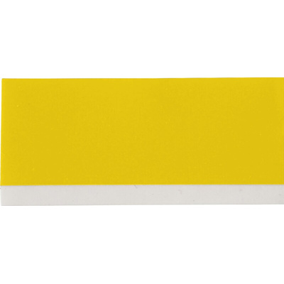 Brady B-595 Vinyl Black on Yellow Label Printer Tape, 6.4 m Length, 9.53 mm Width