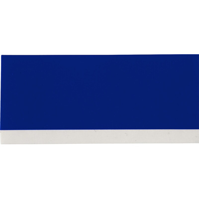 Brady B-595 Vinyl White on Blue Label Printer Tape, 6.4 m Length, 12.7 mm Width