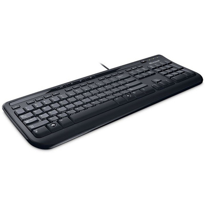 Microsoft Keyboard Wired USB Compact, QWERTY (UK) Black