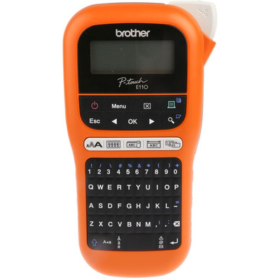 Brother PT-E110VP Handheld Label Printer, 12.5mm Max Label Width