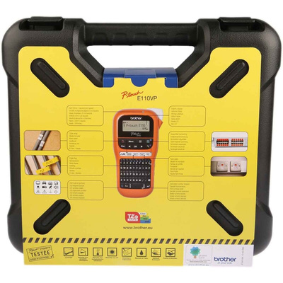 Brother PT-E110VP Handheld Label Printer, 12.5mm Max Label Width