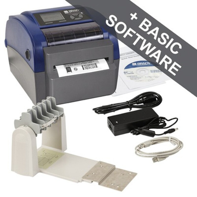 Brady BBP12 Label Printer, 112mm Max Label Width, UK Plug