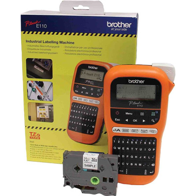 Brother PT-E110 Label Printer, 12mm Max Label Width