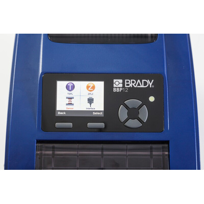 Brady BBP12 Label Printer, 202mm Max Label Width, Type E Plug