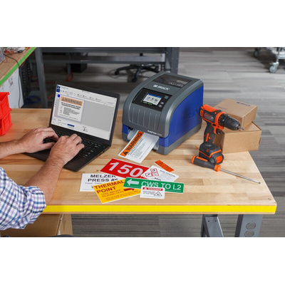 Brady i3300 Label Printer, 6.35mm Max Label Width, Type E Plug