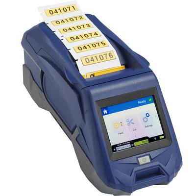 Brady M611 Handheld Label Printer, 6.4mm Max Label Width, Type E Plug