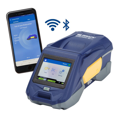 Brady M611 Handheld Label Printer, 6.4mm Max Label Width, Type E Plug