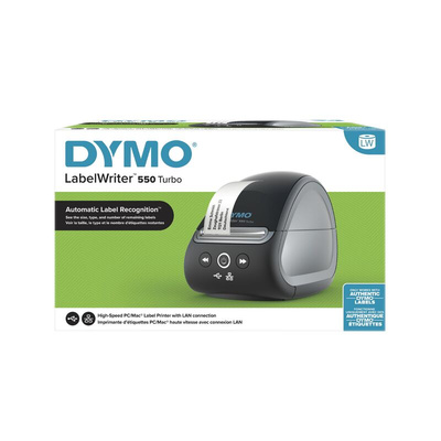Dymo DYMO LABEL WRITER 550 TURBO Label Printer, 58mm Max Label Width, EU