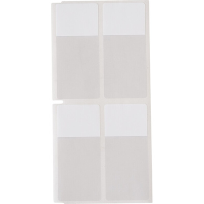 Brady B-427 Self-laminating Vinyl on White/Transparent Cable Labels, 57.15mm Label Length