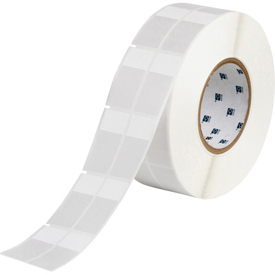 Brady B-427 Self-laminating Vinyl on White/Transparent Cable Labels, 57.15mm Label Length