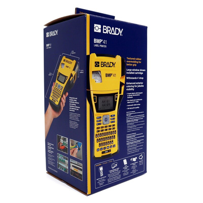 Brady BMP41 Handheld Label Printer Kit, 25.4mm Max Label Width