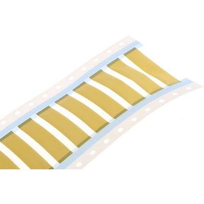 TE Connectivity TMS-SCE Yellow Heatshrink Labels, 50mm Width