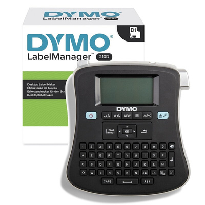 Dymo LabelManager 210D Handheld Label Printer, 12mm Max Label Width, Euro Plug