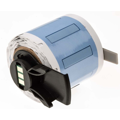 Brady R4310 White Heatshrink Labels, 25.4mm Width, 5.97mm Height, 100 Qty