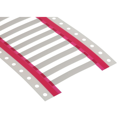 TE Connectivity RPS White Heatshrink Labels, 50mm Width, 1000 Qty