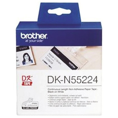 Brother White Label Roll, 54mm Width, 1 Roll Qty