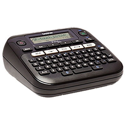 Brother PT-D210 Handheld Label Printer, 12mm Max Label Width, UK Plug