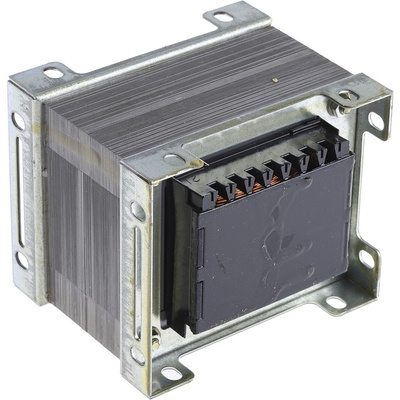 RS PRO 240VA 1 Output Chassis Mounting Transformer, 4.5V ac, 6V ac, 9V ac, 12V ac, 18V ac, 20V ac, 24V ac