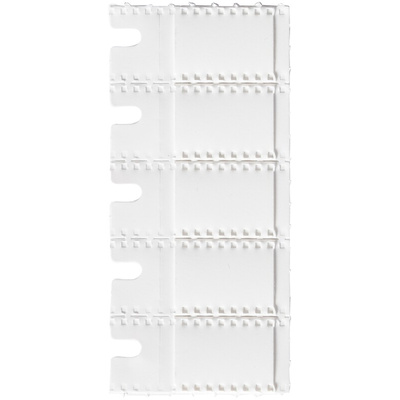 Brady B-321 PermaSleeve White Heatshrink Labels, 24.13mm Width, 8.89mm Height, 500 Qty