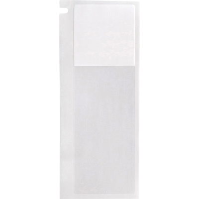 Brady B-427 Self-laminating Vinyl Transparent/White Cable Labels, 12.7mm Width, 55.88mm Height, 100 Qty