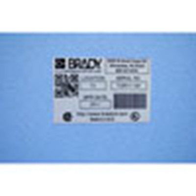 Brady Silver Label Roll, 76.2mm Width, 50.8mm Height, 500Per Roll Qty