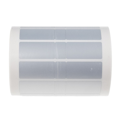 Brady Silver Label Roll, 38.1mm Width, 19.05mm Height, 2500Per Roll Qty