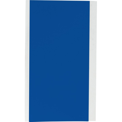 Brady B-595 Vinyl White Blue Print Label Roll, 25.4mm Width