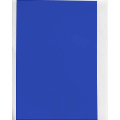 Brady B-595 Vinyl White Blue Print Label Roll, 50.8mm Width