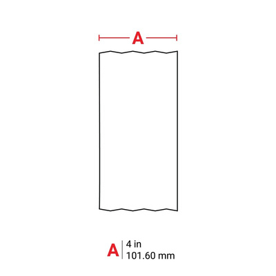 Brady B-2475 Inkjet Receptive Polyester White Label Roll