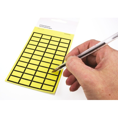 Idento Adhesive Label Sheet, Pack of 440