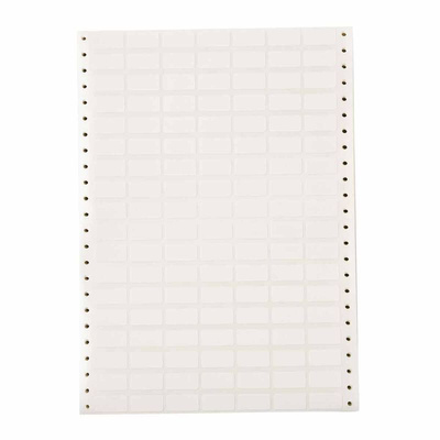 Brady DATAB White Label Roll, 25.4mm Width, 12.7mm Height, 10000Per Roll Qty