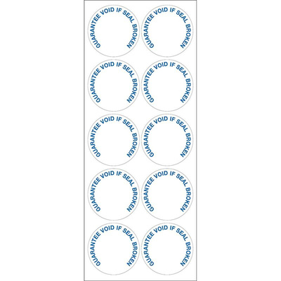 Brady 235 White Label Roll, 20mm Width, 20mm Height, 250Per Roll Qty