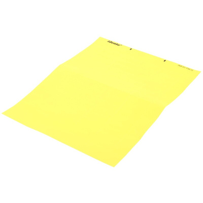 Idento Label Sheet