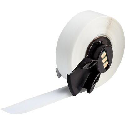Brady B-422 Polyester White Cable Labels, 12.7mm Width