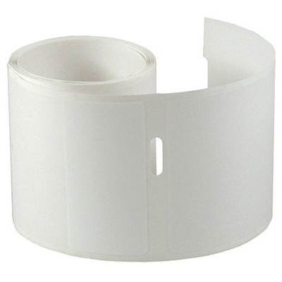 HellermannTyton Helatag Transparent/White Cable Labels, 50.8mm Width, 95.25mm Height, 500 Qty