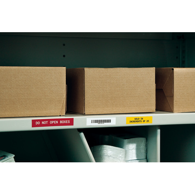 Brady B-422 Polyester White Cable Labels, 12.07mm Width, 1 Qty