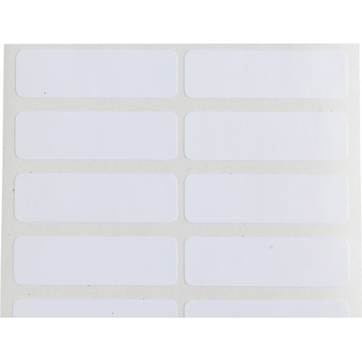 Brady B-423 Polyester White Label Roll, 38.1mm Width, 3.18mm Height