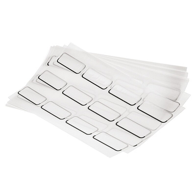 RS PRO White Adhesive Multipurpose Label Sheet, Pack of 120