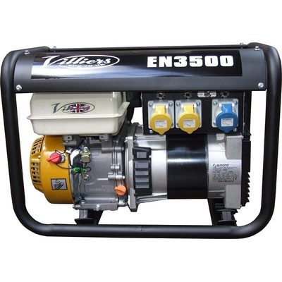 Villiers 2500VA Generator, 110 V, 220 V, 230 V, 240 V Output, 51kg
